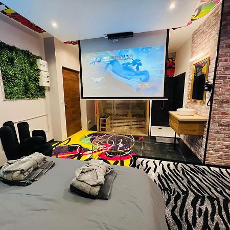 Capsule Street Art - Sauna- Jacuzzi - Playstation 5 - Billard - Netflix - Home Cinema - Terrasse Дуе Екстер'єр фото