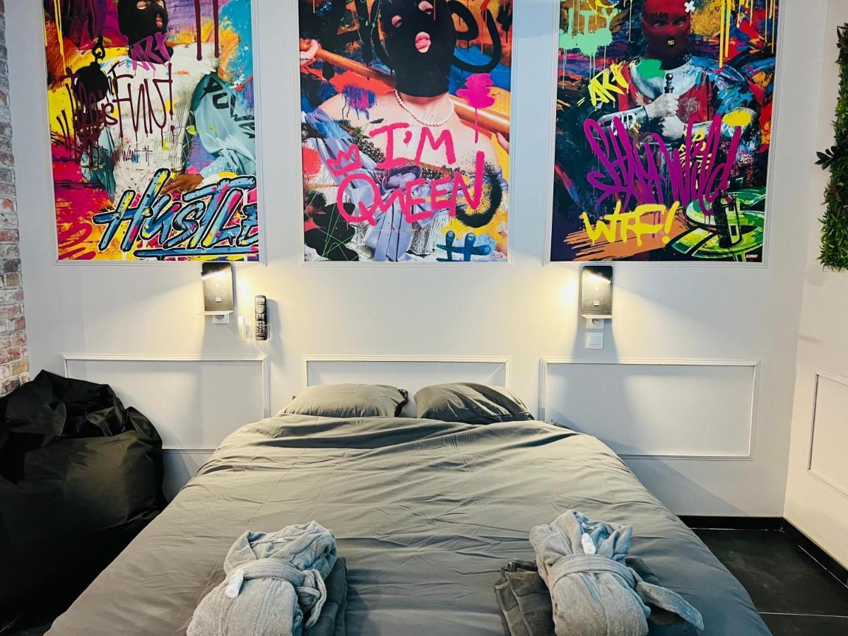 Capsule Street Art - Sauna- Jacuzzi - Playstation 5 - Billard - Netflix - Home Cinema - Terrasse Дуе Екстер'єр фото