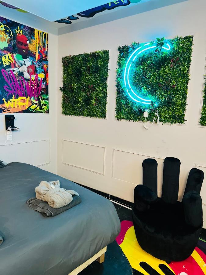 Capsule Street Art - Sauna- Jacuzzi - Playstation 5 - Billard - Netflix - Home Cinema - Terrasse Дуе Екстер'єр фото
