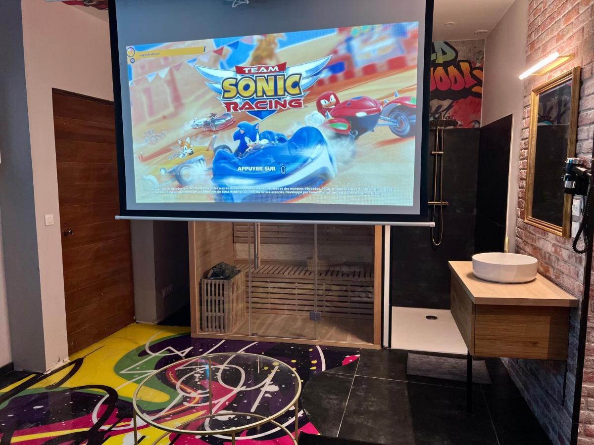 Capsule Street Art - Sauna- Jacuzzi - Playstation 5 - Billard - Netflix - Home Cinema - Terrasse Дуе Екстер'єр фото